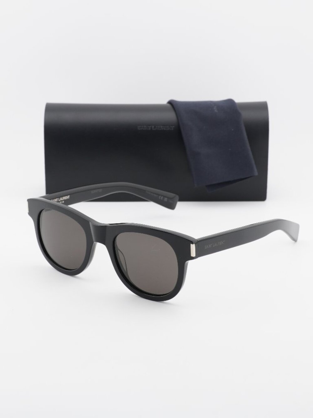 Saint Laurent SL571 006 Square Sunglasses - Black
